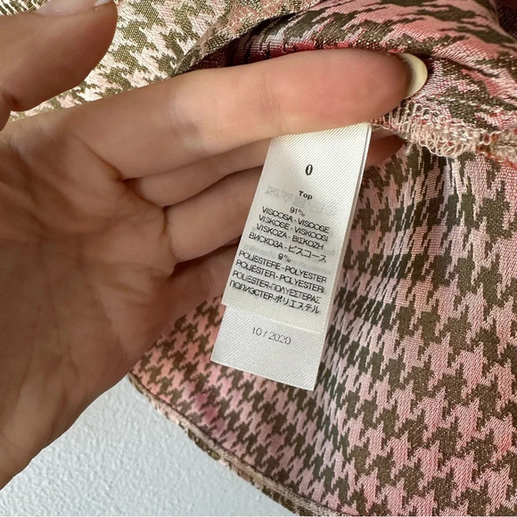 FORTE_FORTE Houndstooth Camisole - Picture 4 of 5